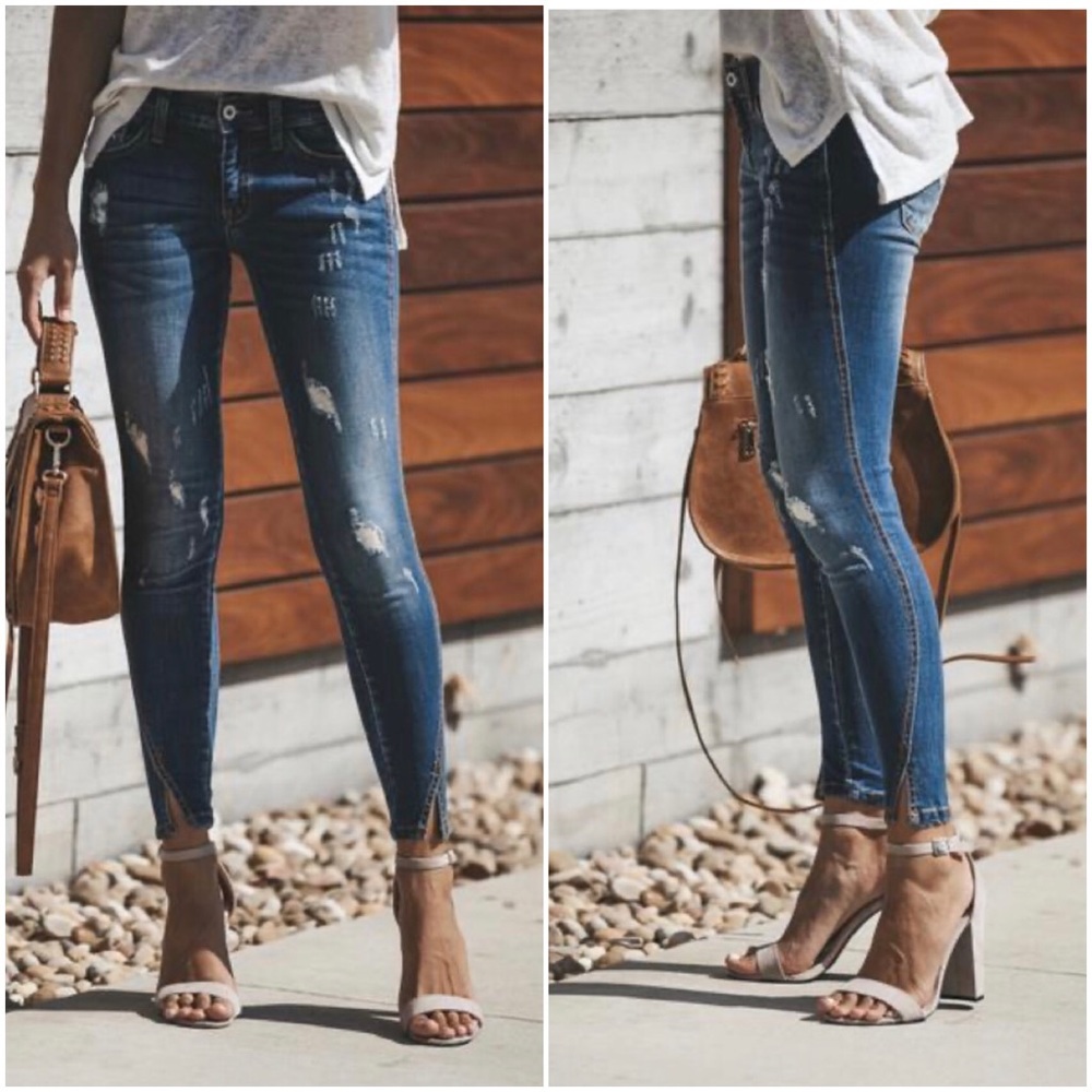 KanCan Split Ankle Jeans 25
